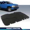 PIT66 Hood Insulation Pad 1/2" with Clips Compatible with Chevy