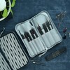 Lantern Moon Knitting Needle Case - Cotton Zipper Needle Case