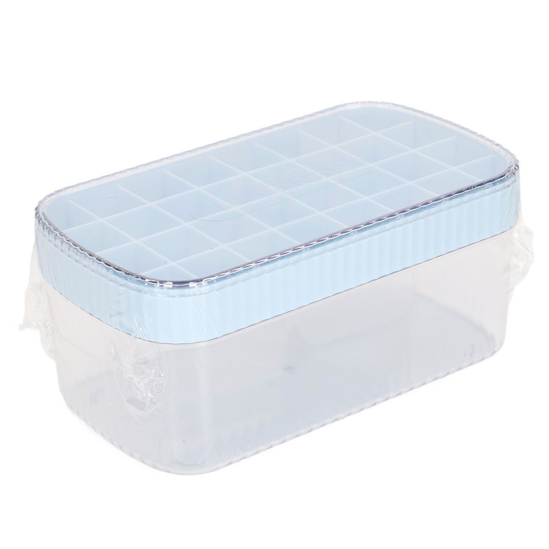 Ice Tray Stackable Large Capacity Household Summer Silicone Blue Ice