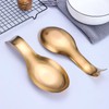 Stainless Steel Spoon Rest for Kitchen Counter - Utensil Holder