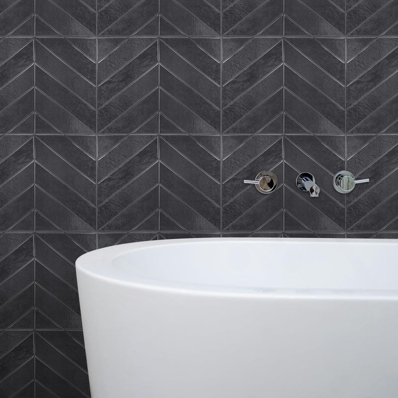 Peel and Stick Backsplash for Kitchen,New Upgrade Herringbone Premium Tiles,Stick