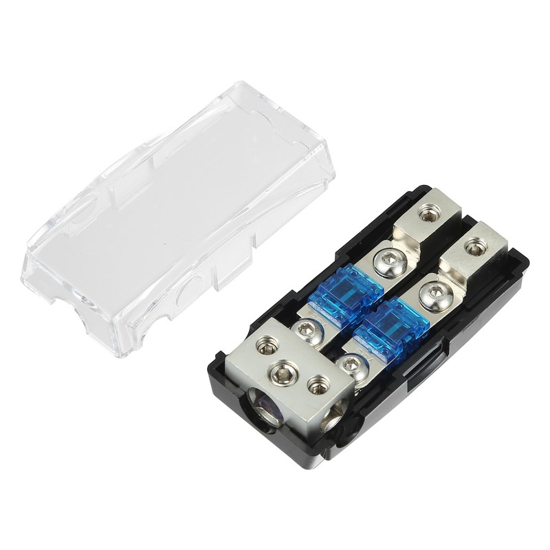 X AUTOHAUX AFS Fuse Holder Distribution Block 2 Way with