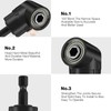 4 Pcs Impact Socket Adapter Set 90 Degree right angle