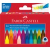 FABER-CASTELL 205030 School Set of 24 Wax Crayons and Case