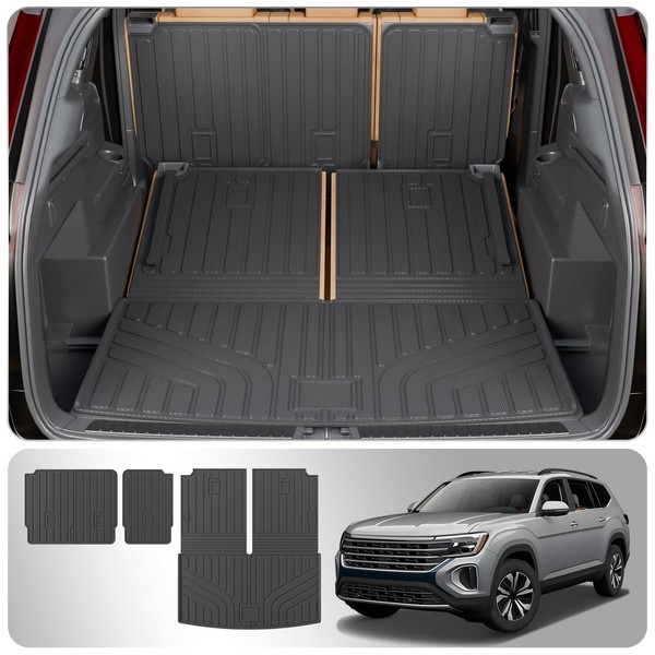 Thinzyou Cargo Liner Compatible with 2018-2025 Volkswagen Atlas (NOT for