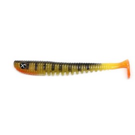 Monkey Lures King Lui - 7.5 cm, 10 cm, 12.5 cm, 14 cm - Big L Bait, Soft Bait, Zander Bait, Artificial Bait Fishing, Rubber Bait (Perchzilla - Light UV Active, 14 cm)