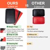 Czlizdyt Deep Grilling Prep and Serve Trays with lid, BBQ