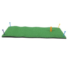 Mipcase Portable Indoor Golf Practice Mat Mini Golf Turf Hitting Pad for Beginners Teens Durable Reusable Training Aid for Home Office