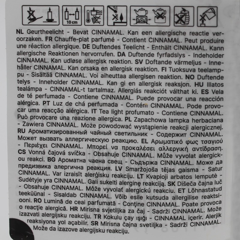 Spaas - Lumini profumati, confezione da 12 pezzi, 4,5 ore
