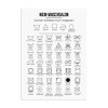 Nastami Poster, Laundry Symbols, Laundry Room Poster with Washing Instructions,