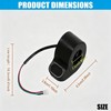 Rqhddpeij I9 Thumb Throttle Compatible with Iscooter I9/I9M/I9 Pro/I9 Max,