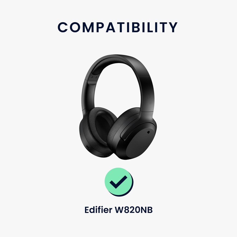 kwmobile Headband Cover Compatible with Edifier W820NB Case - Neoprene