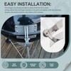 Ohoho Stainless Steel Lid Hinge for Weber Smokey Mountain Grills