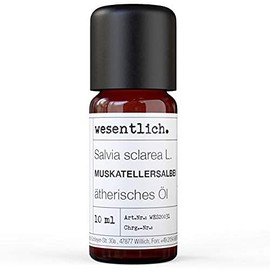 Muskatellersalbeiöl - reines ätherisches Öl von wesentlich. - 100% naturrein aus der Glasflasche (10ml)
