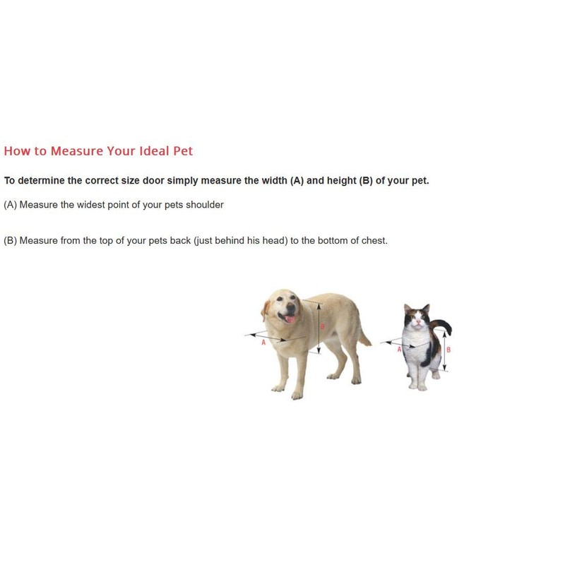 Ideal Pet Products Aluminum Sash Window Pet Door, Adjustable Width