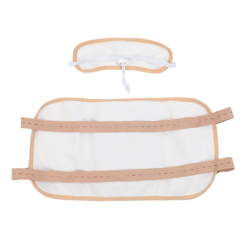 Castor Oil Pack Wrap Kit Reusable Adjustable Organic Cotton Castor