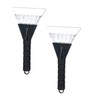 Invero Set of 2 Ice Scraper De-Icer Tool for Cars,