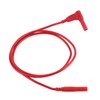 10 Sets Multimeter Test Line 4mm Male to Male Leads