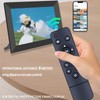 Snrigw Replacement Remote Control for Digital Photo Picture Frames Compatible