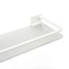 Shower Caddy Wall Mount Organizer Shelves Aluminium Cream Style Large