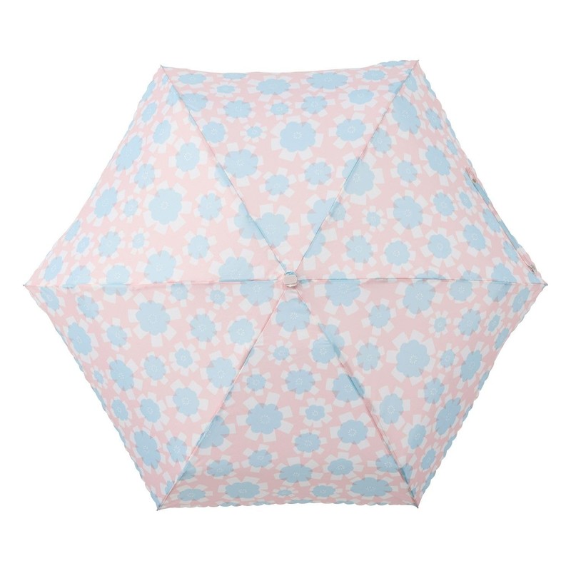 ムーンバット 【エスタ】 雨傘 折りたたみ傘 レディース 通勤 通学 フラットミニ パッション 31-230-10344-22