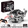 V8 Visible Engine Model Building Kits That Runs - 770+Pcs,