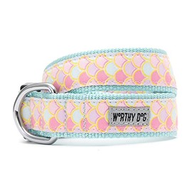 The Worthy Dog's Mermaid Collar Pink X-Small
