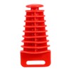 Exhaust Plug Qiilu Wash Plug Rubber Motorcycle Silencer Plug Red