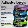 ScotchBlue Original Painter's Tape 1.88 Inch Wide 4 Rolls Multi