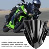 Leapiture Motorcycle Windshield Front Windshield Deflector Motorcycle Wind Deflector Front
