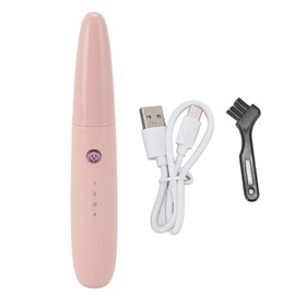 Heated Eyelash Curler Long Lasting Electric Eyelash Curler Type C Rechargeable Lash Curler for Makeup Curling Eye Lashes English Packaging Pink