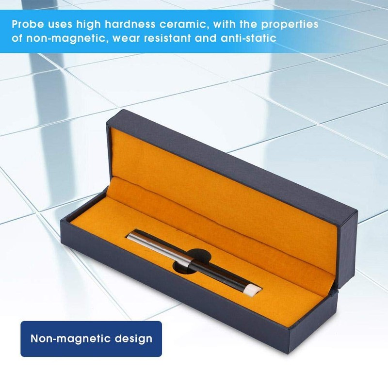 Akozon Ceramic Edge Finder, Non-magnetic High Precision Ceramic Edge Finder