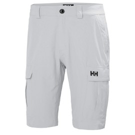 Helly Hansen Men's II Quickdry 11" Cargo Shorts, 853 Grey Fog, 36