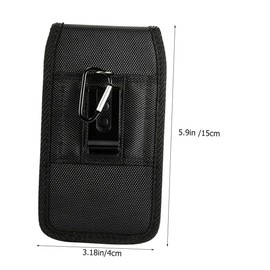 IWOWHERO Waist Phone Bag Outdoor Sports Pouch with Belt Loop for Hiking Camping Running and Travel Phone Protector for Active