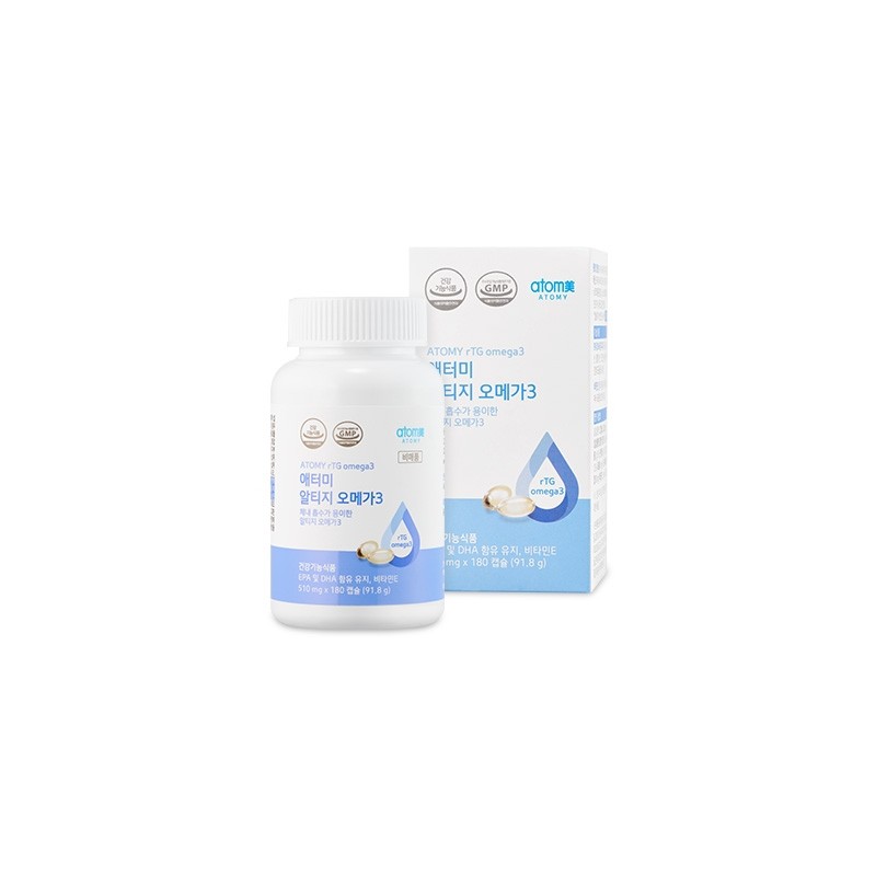 Atomy Vegetable Capsule Anchovy Single Fish Altige Omega 3 510mg