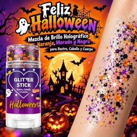 Glitter para Cara y Cuerpo, Brillos Holográficos de Fácil Aplicación