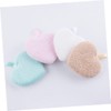 minkissy Luxurious Soft Makeup Removal Pads Pack Face Cleaning Heart