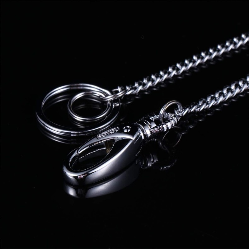 Cadena Para Llaves De Hombre Con Diseño Creativo Larga Y