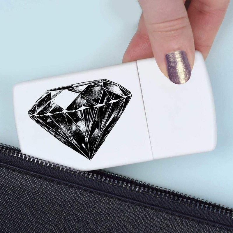 'Sketchy Diamond ' Pill Box with Tablet Splitter (PI00028000)