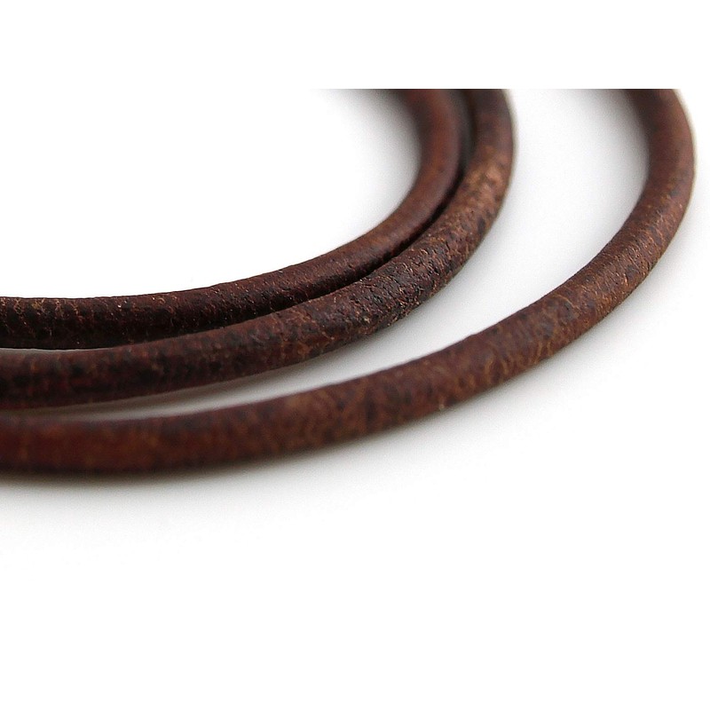 GAWK Eyewear 100% Genuine Leather Glasses Cord Spectacle Lanyard (Brown)