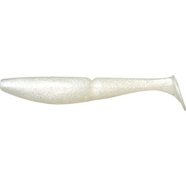 SAWAMURA One Up Shad 2 027 Silky White (Hard Blister)