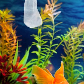 20pcs Filter Socks Fish Tank Mesh Sink Strainer Canister Filter Media Mesh Media Bag Pump Bag Sink Filter Strainer For Sink Eihem Filtrant Vacuum Water Filter Bag Aquarium White