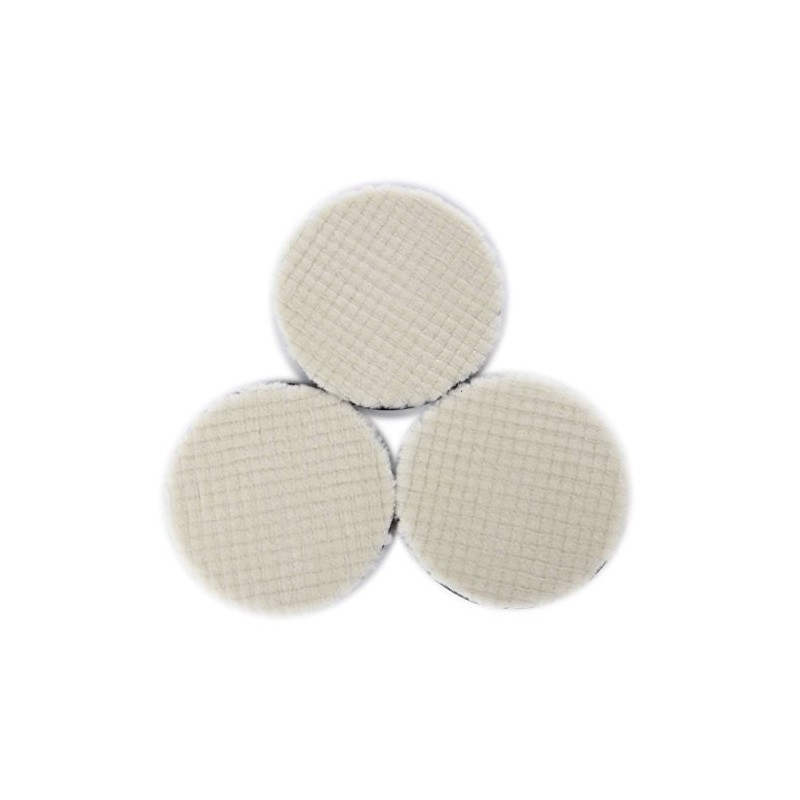 Set of 3 Electric Polisher Wool Buff Medium Type 4.9