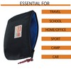 Rough Enough Small Travel Cable Organizer Bag with Zipper for