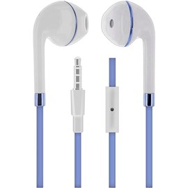 Generic Sentry HM175BL Twist Stereo Earbuds with Case, Blue; in-line Microphone; Stereo Sound; in-ear Fit; Soft Rubber Finish