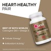 Qunol Plus Ubiquinol Coq10 200mg with Omega 3 250mg Extra