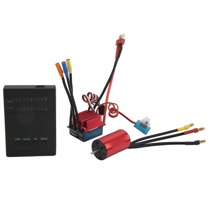 S2440 4000KV Brushless Motor Combo 35A ESC Programming Card Upgrade