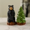Pacific Giftware Forest Retreat Black Bear Salt and Pepper Shakers