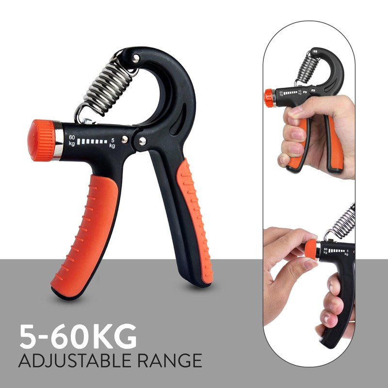 Fk Sports Forearm & Hand Grip Strengthener With Adjustable Resistance