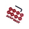 Ballistic Jester 814 Gloss Red Trim Short Bolt Cone Washer